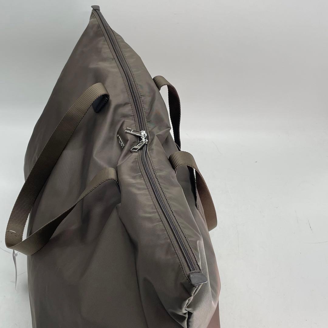 BN4871□TUMI トートバッグ 折りたたみ ジャストインケース ポーチ付き