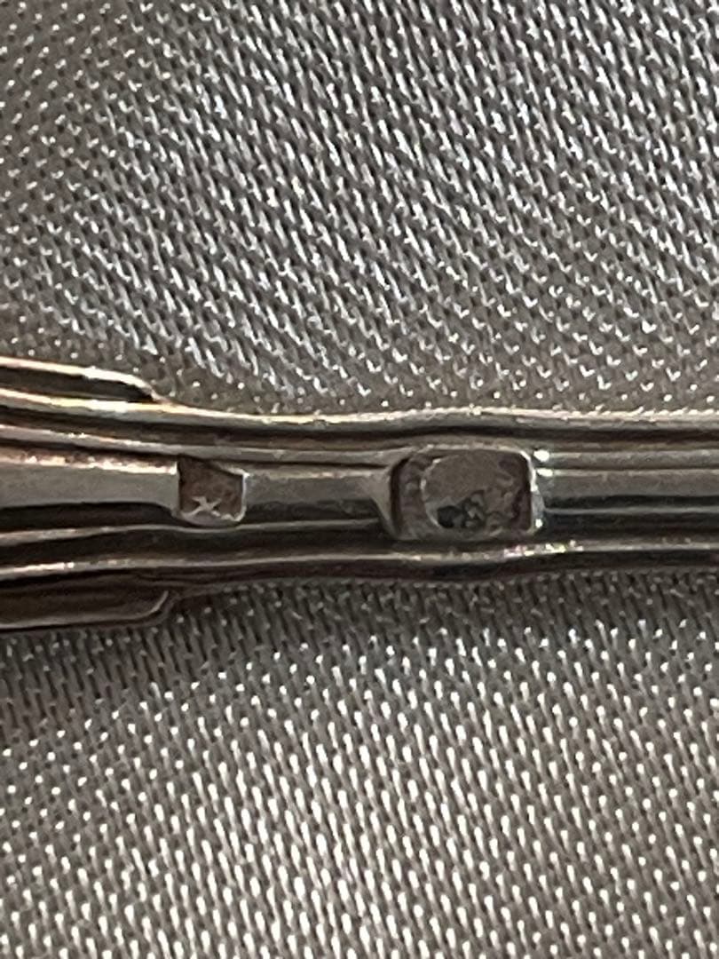 シルバー スプーン 純銀 19世紀 ホールマークあり フランス 9.5cm 1本