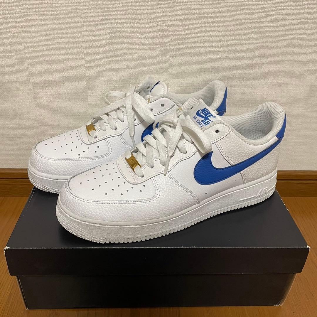 NIKE ナイキ Air Force 1 スニーカー 28cm ロイヤルブルー
