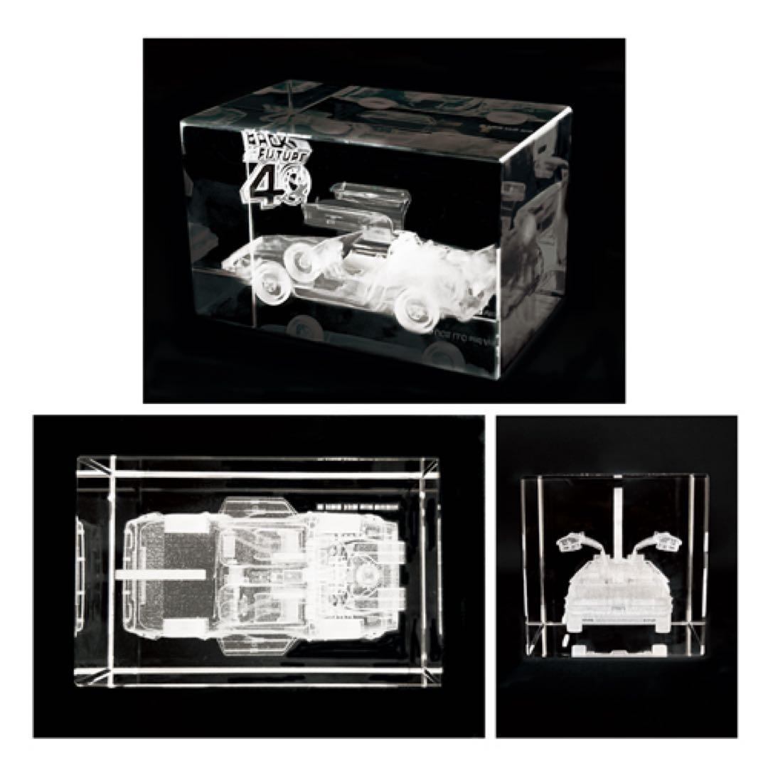 バック・トゥ・ザ・フューチャー 40thクリスタルオブジェ