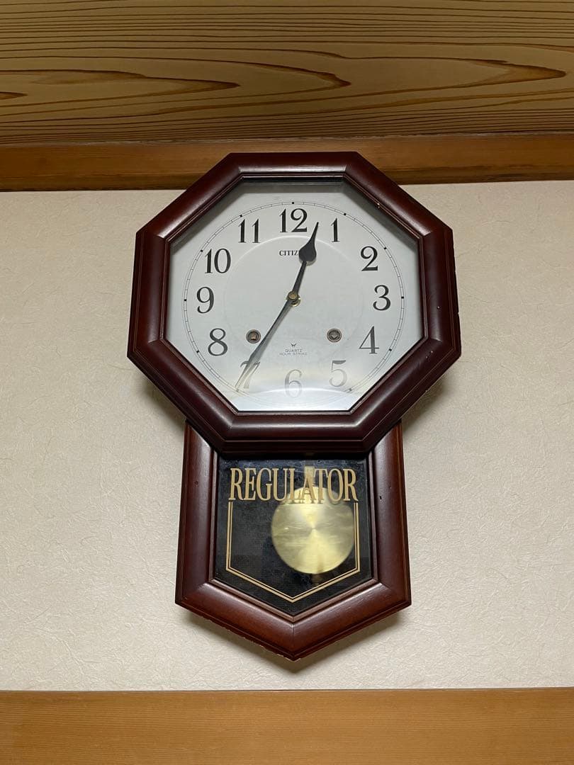 CITIZEN 時計 アンティーク ストックポート 振り子時計