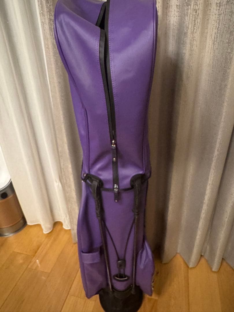 【限定値下げ中】モンジー×ベゼル　キャディーバック　パープル　希少