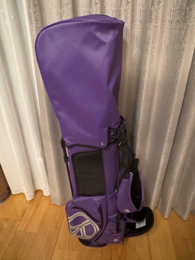 【限定値下げ中】モンジー×ベゼル　キャディーバック　パープル　希少