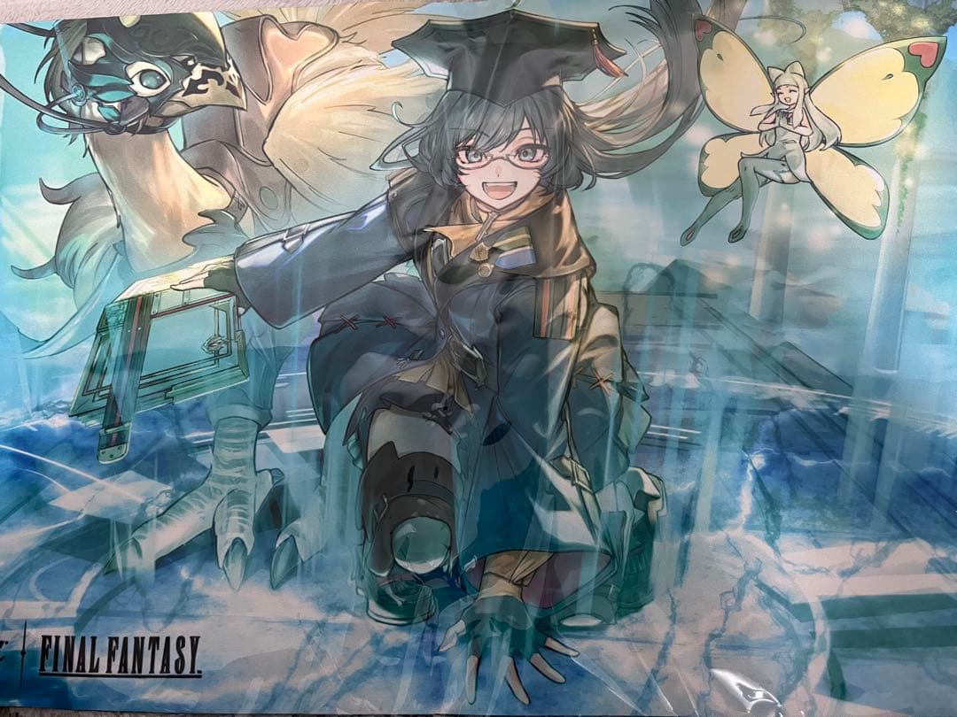 mtg 瞬唱の魔道士　プレイマット　FF ファイナルファンタジー