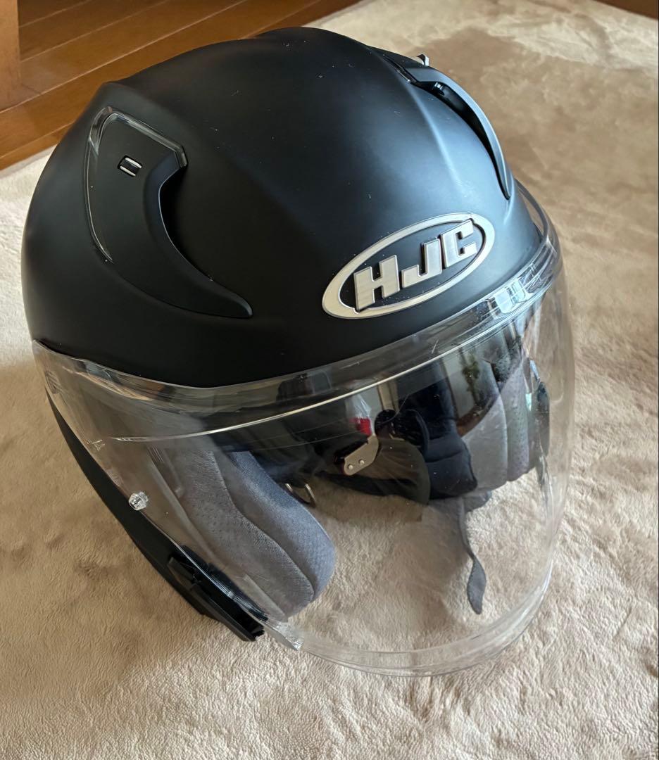HJC ジェットヘルメット マットブラック