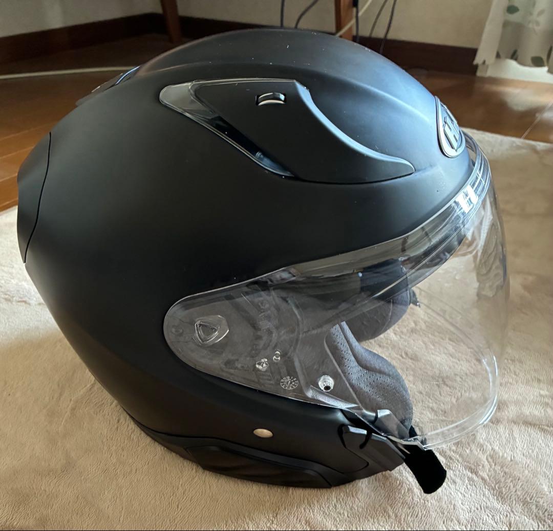 HJC ジェットヘルメット マットブラック