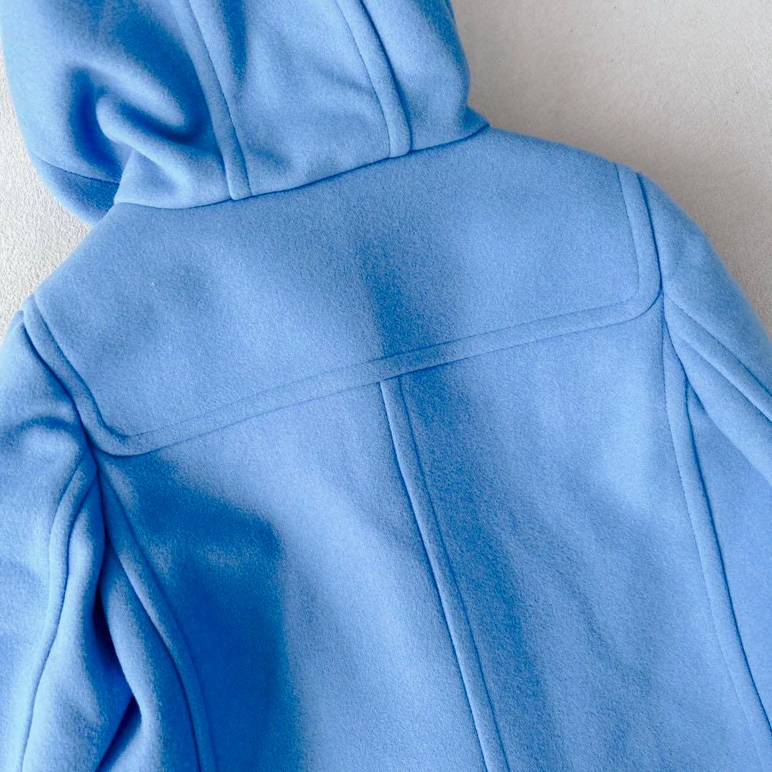 定番✨グリーンレーベルリラクシング　ダッフル ロング コート　コバルトブルー　L