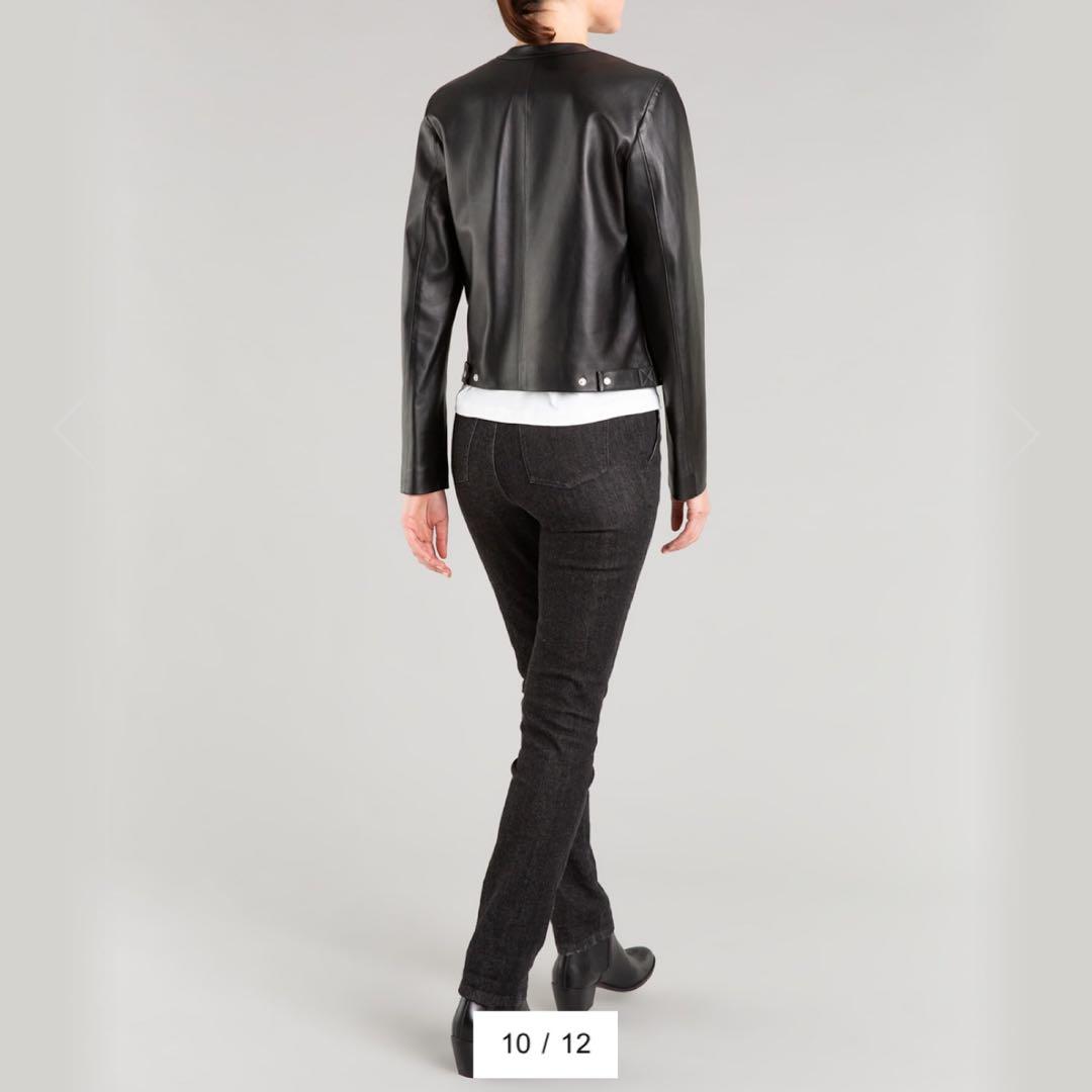 yukichaa　アニエスベー ラムスキン カーディガン プレッション