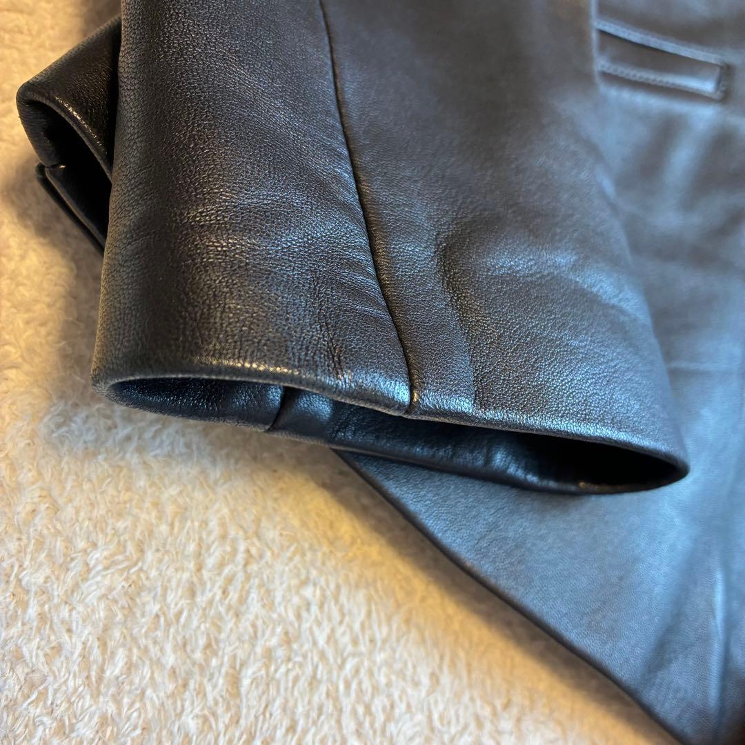 yukichaa　アニエスベー ラムスキン カーディガン プレッション