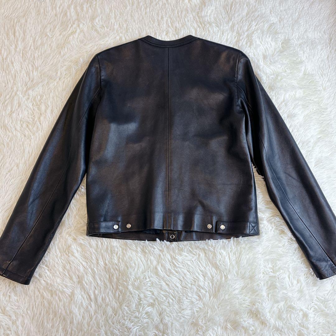 yukichaa　アニエスベー ラムスキン カーディガン プレッション