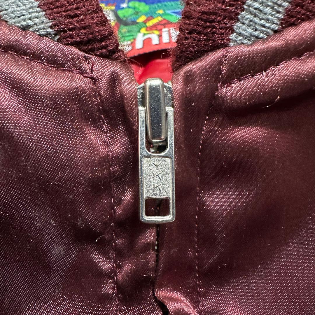 専用★LL 大きいサイズ✨　星姫　スカジャン　鳳凰　エンジ　レッド　キルティング