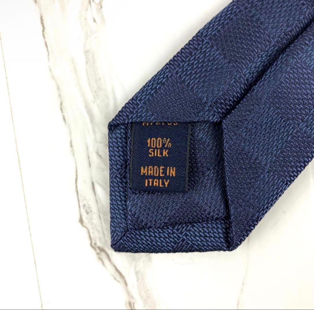 【ソルまる】未使用級　現行モデル　ルイヴィトン　ネクタイ　ダミエ　ロゴ