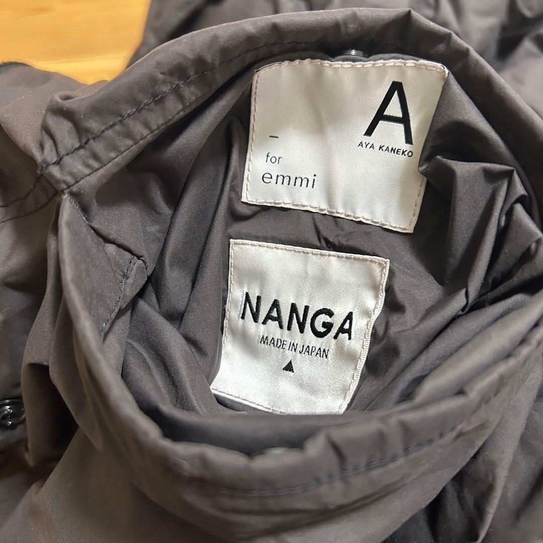 【NANGA】NANGA AK DOWN COAT / emmi　ブラック