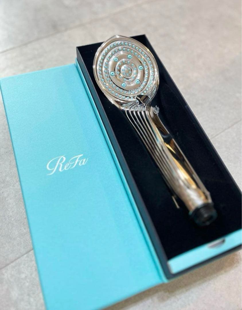 美品【リファ】ファインバブルS シャワーヘッド　アジャスター　箱付き