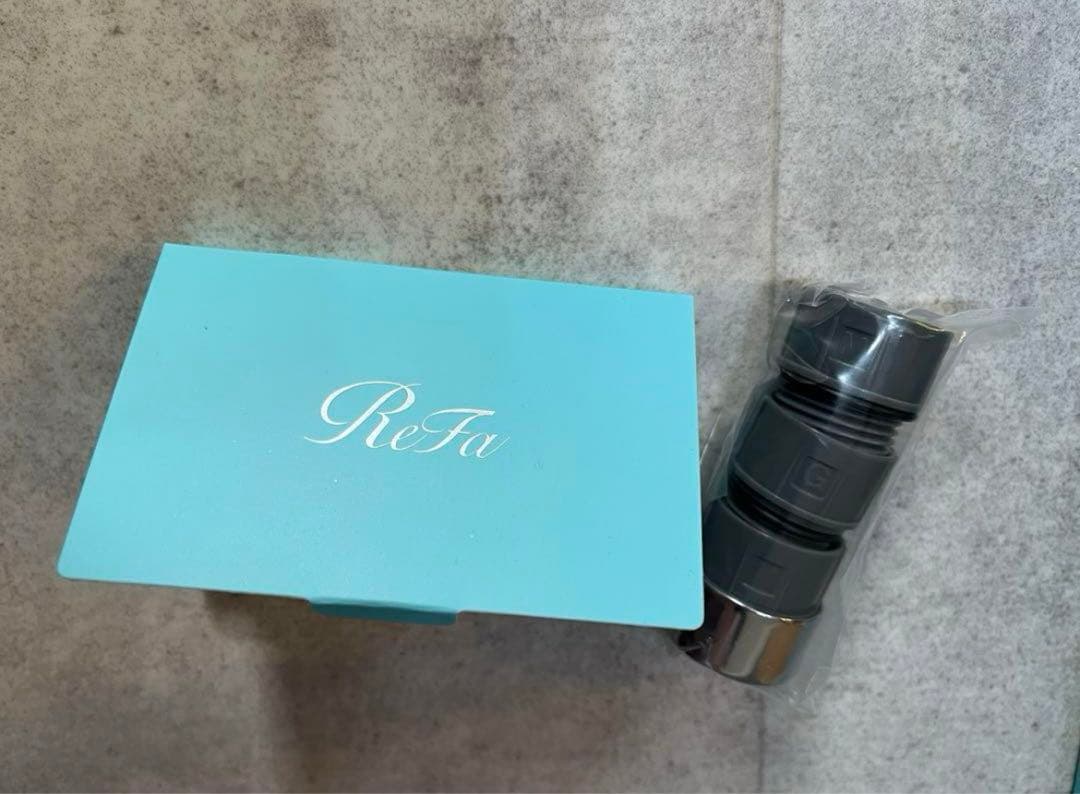 美品【リファ】ファインバブルS シャワーヘッド　アジャスター　箱付き