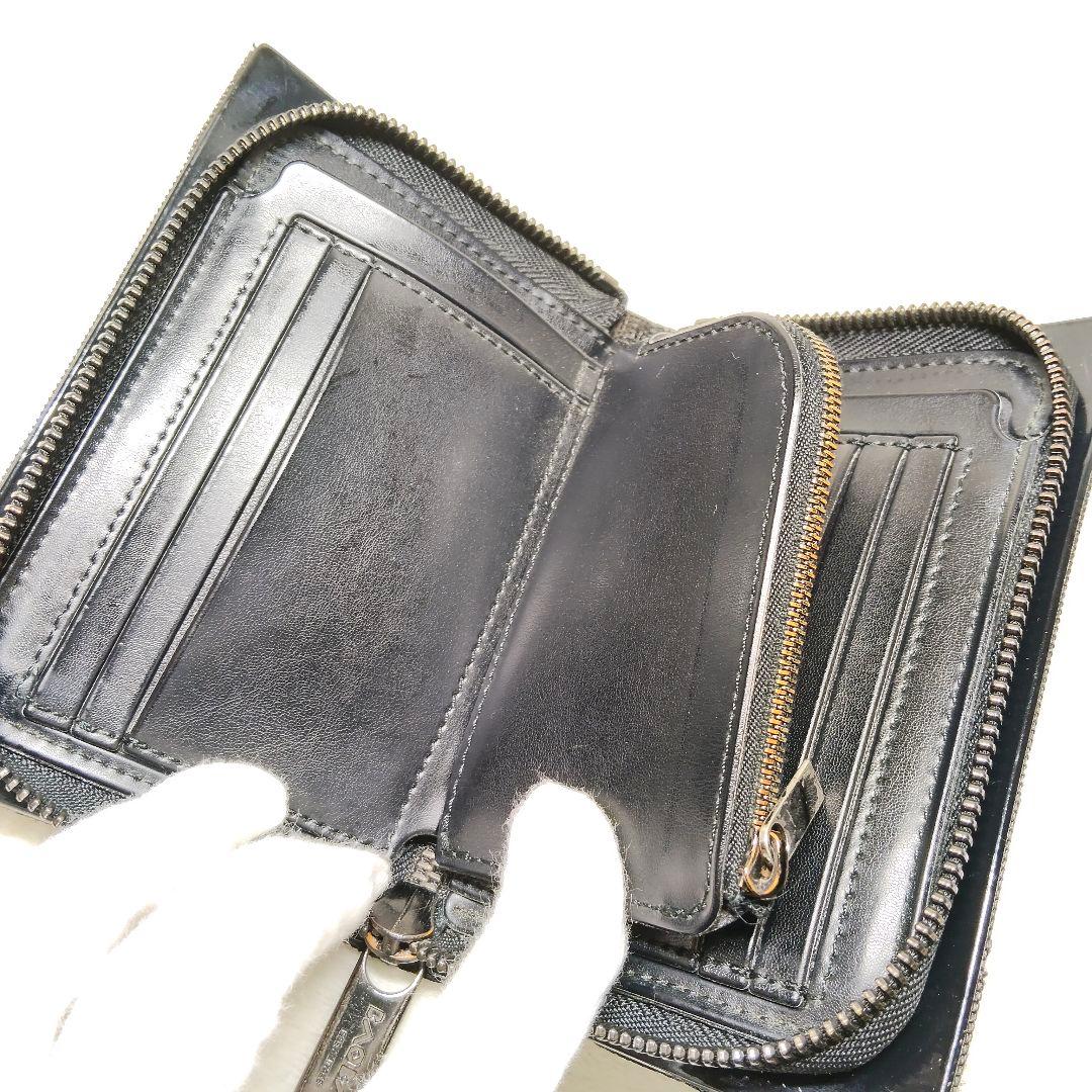 希少 baobao バオバオ イッセイミヤケ 二つ折り財布 ラウンドファスナー