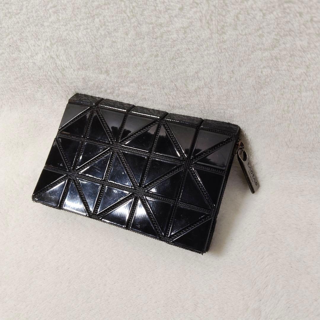希少 baobao バオバオ イッセイミヤケ 二つ折り財布 ラウンドファスナー