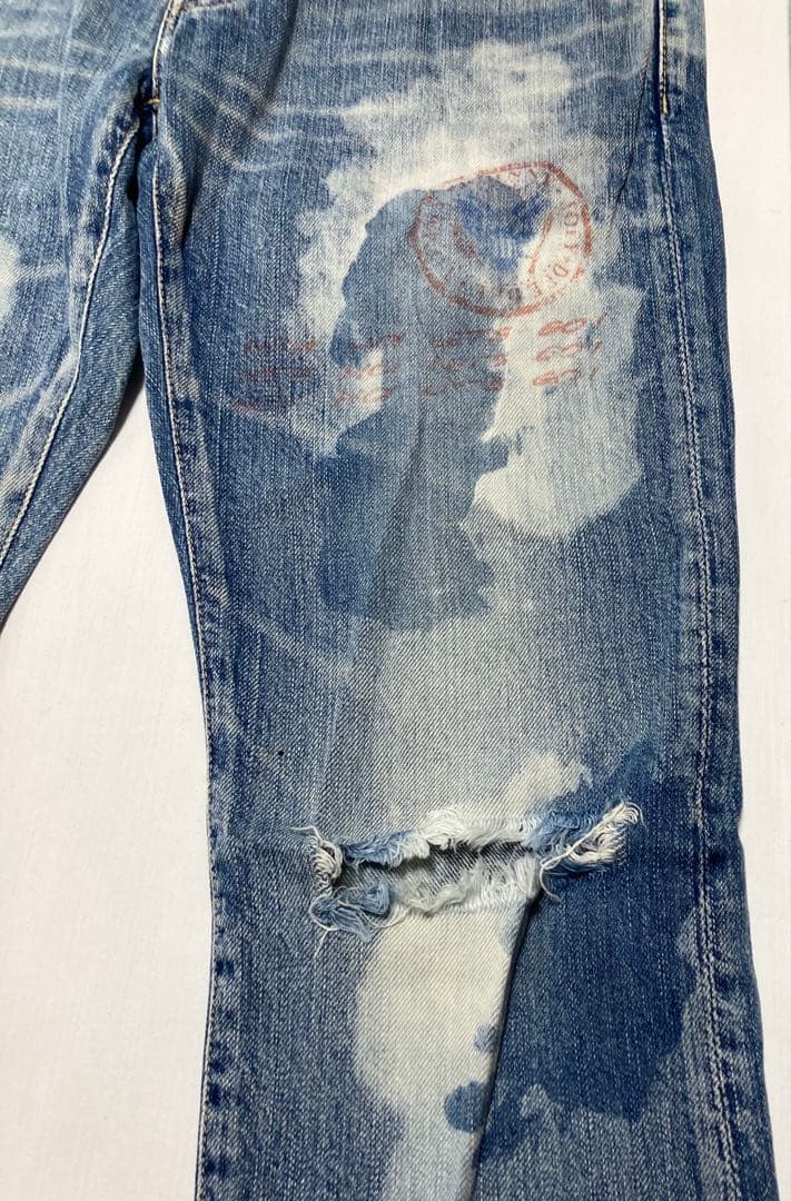 ラモーンズ×ヒステリックグラマー コラボジーンズ　サイズ32 日本製