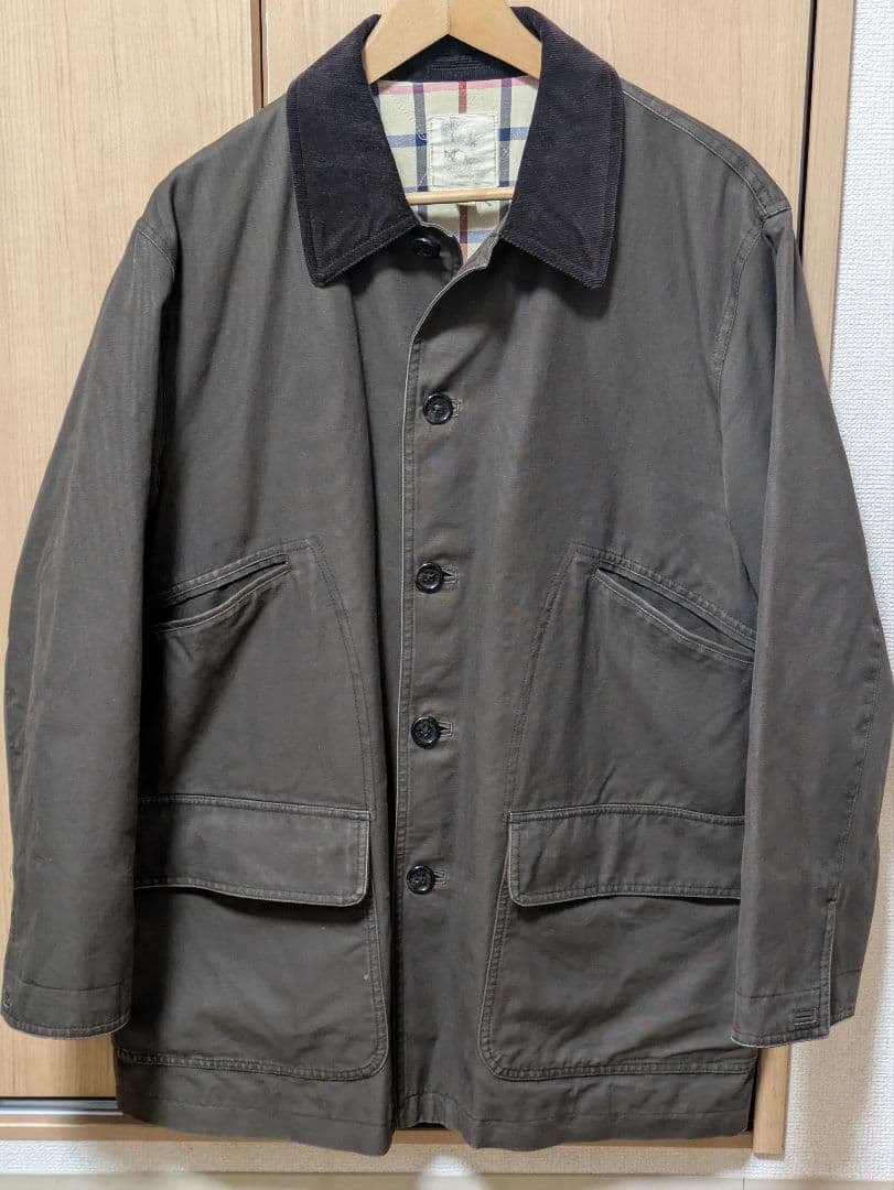 ブルックスブラザーズ ハンティングジャケット 綿100% ブラウン