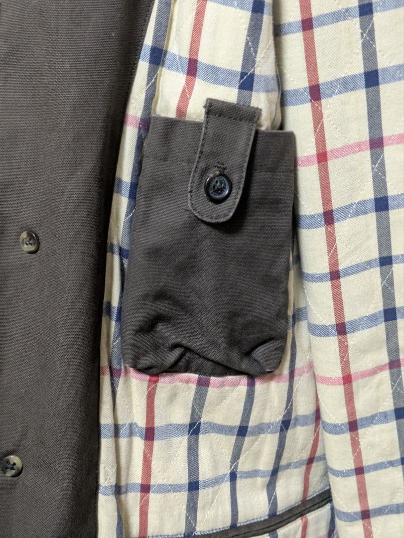 ブルックスブラザーズ ハンティングジャケット 綿100% ブラウン