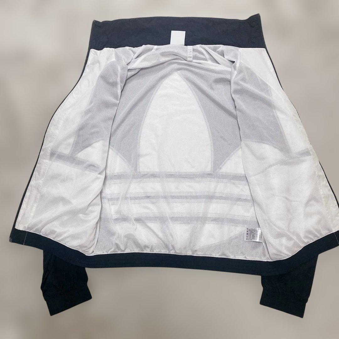 アディダス オリジナルス ビッグトレフォイル ナイロンセットアップ　黒（ L）