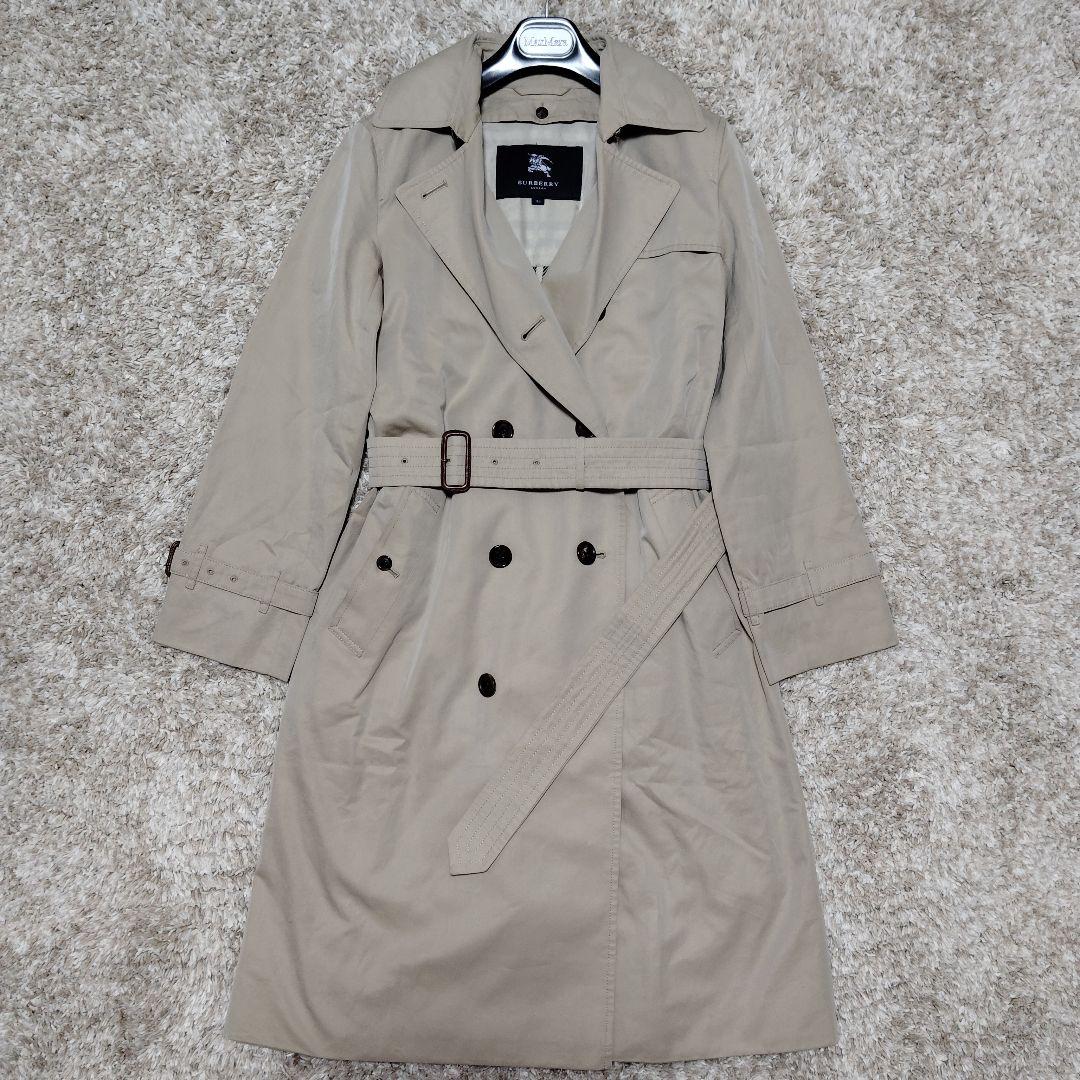 美品 BURBERRY LONDON トレンチコート ベージュ ライナー付 36