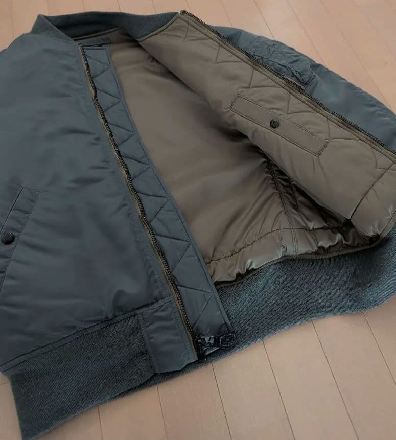 ​希少L 極美品 JELADO × COLIMBO MA-1 セージグリーン