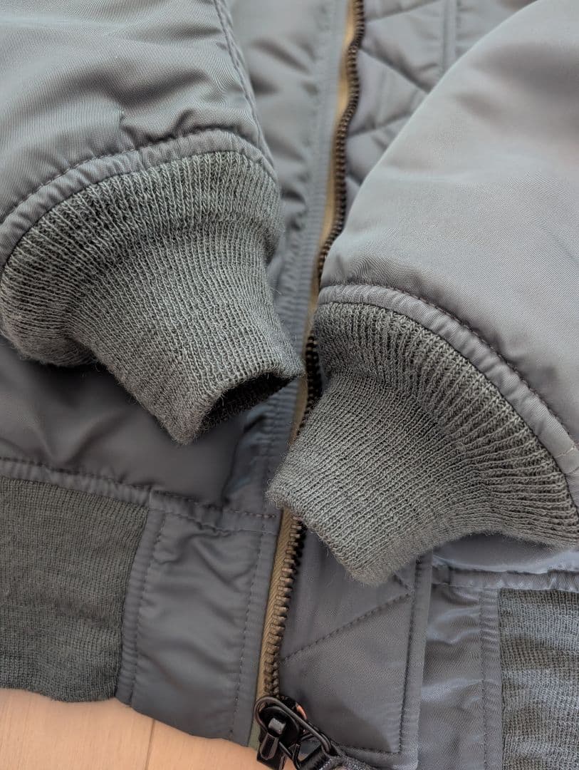 ​希少L 極美品 JELADO × COLIMBO MA-1 セージグリーン