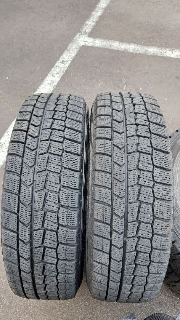 15インチ スタッドレスタイヤ 5本スポークホイール①