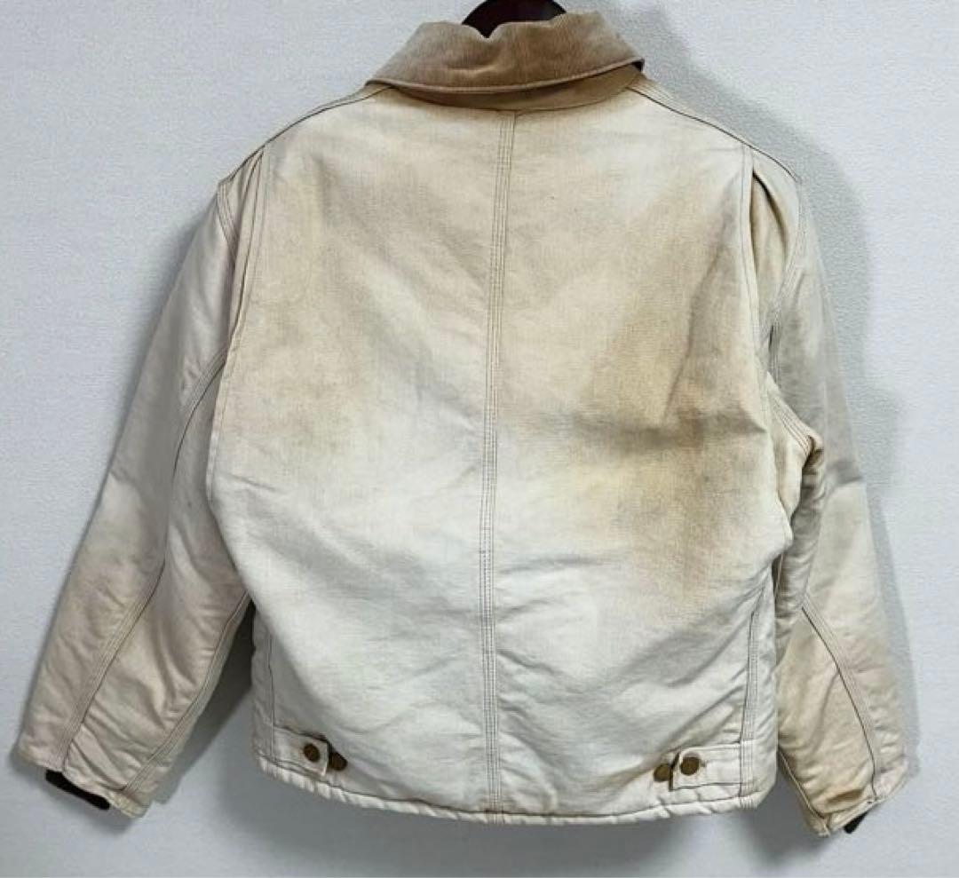鬼フェード 80s USA製 Carhartt トラディショナルジャケット 短丈