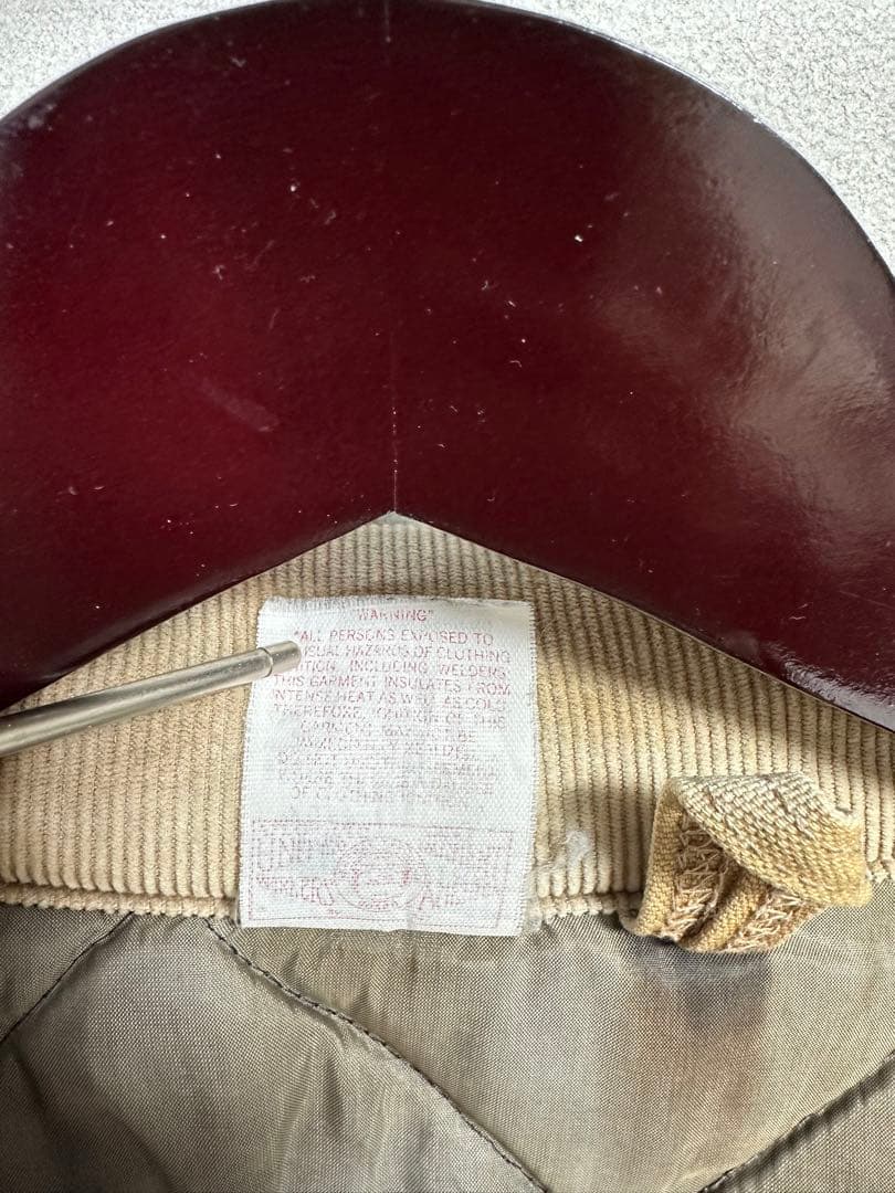 鬼フェード 80s USA製 Carhartt トラディショナルジャケット 短丈