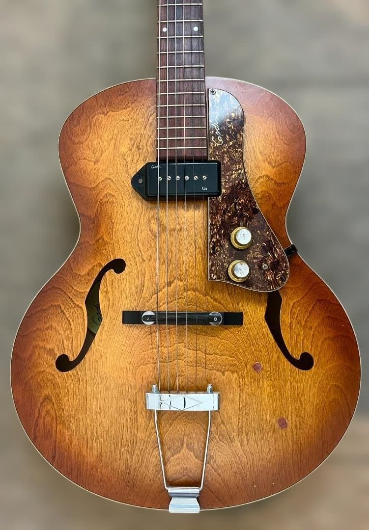 Godin 5th Avenue Kingpin P90 改良仕様 ノイズ対策済