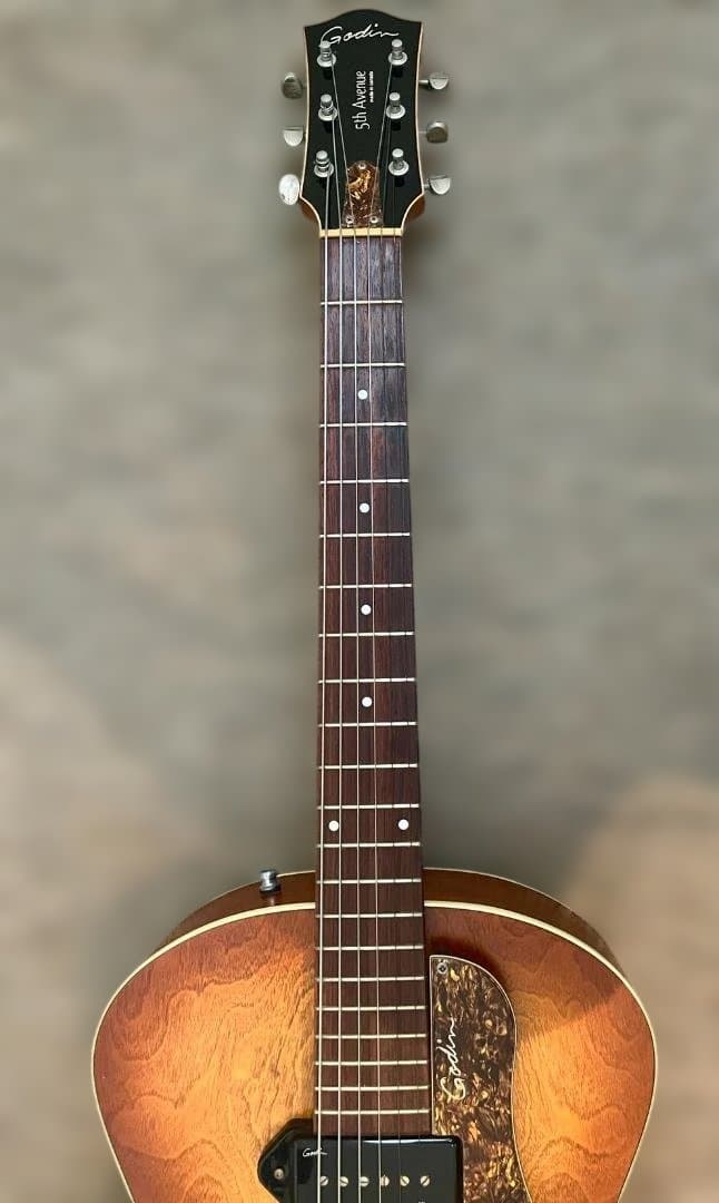 Godin 5th Avenue Kingpin P90 改良仕様 ノイズ対策済