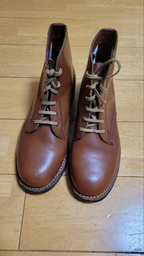 日本軍 陸軍 将校用編上靴 レプリカ 中田商店 靴