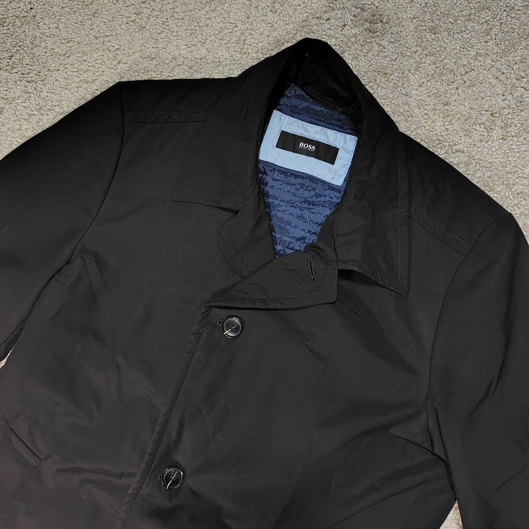 HUGO BOSS ヒューゴ・ボス　ブラック コート 40R