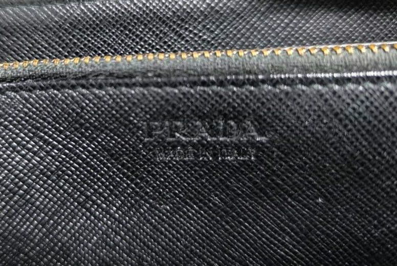 【PRADA】プラダ長財布 サフィアーノ レザージップアラウンドウォレット