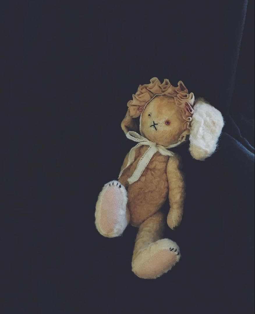 限定価格！野ばら社 rosily kyoka様　垂れ耳うさぎ　ぬいぐるみ　作家