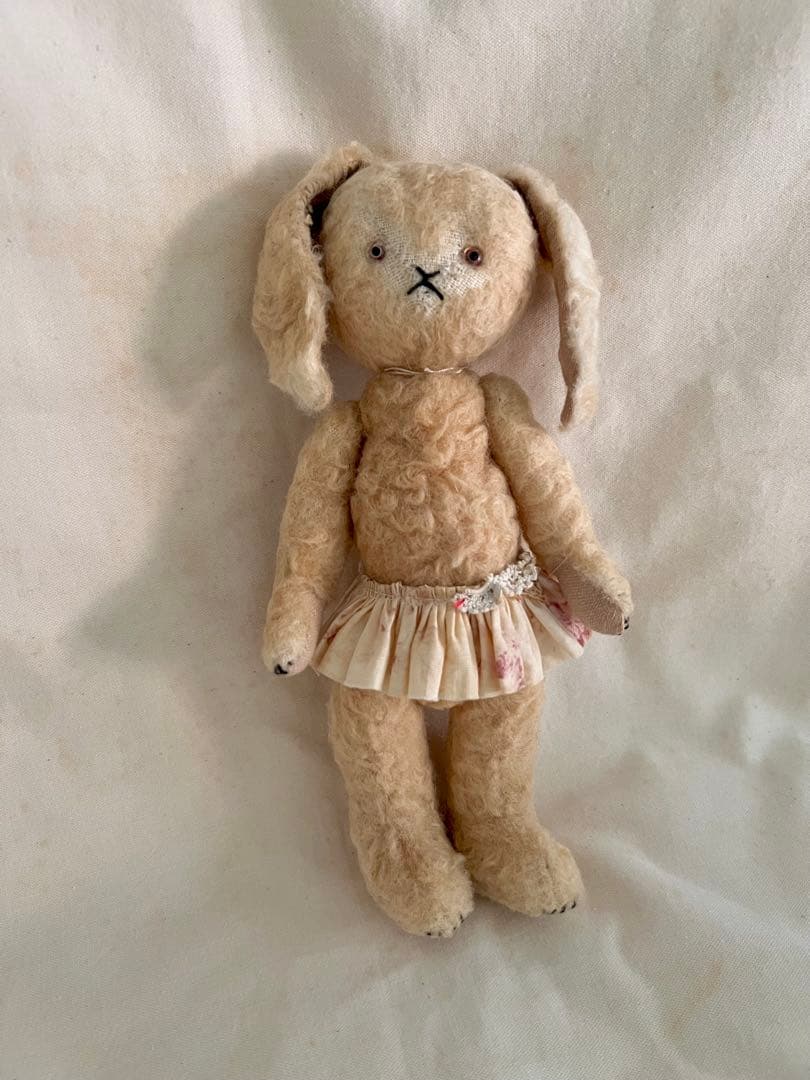 限定価格！野ばら社 rosily kyoka様　垂れ耳うさぎ　ぬいぐるみ　作家