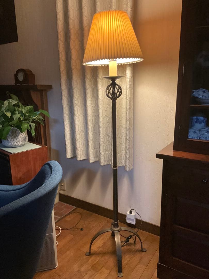 llbean フロアスタンド　90‘ レトロ　アメリカ　アイアン製　フロアライト