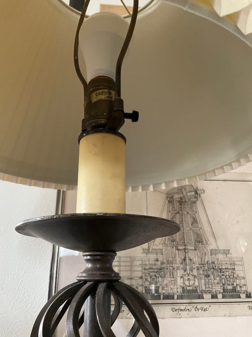 llbean フロアスタンド　90‘ レトロ　アメリカ　アイアン製　フロアライト