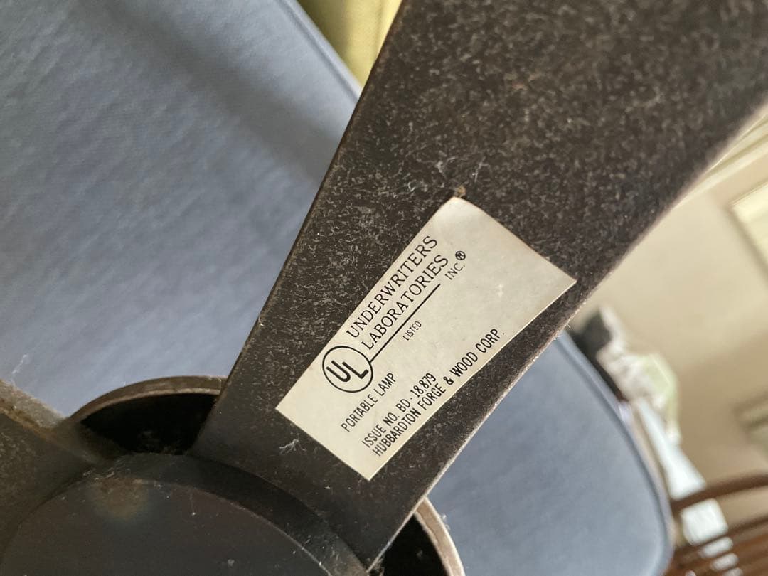 llbean フロアスタンド　90‘ レトロ　アメリカ　アイアン製　フロアライト