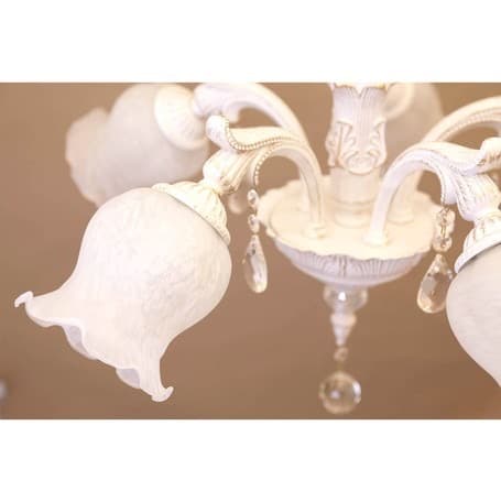 【LED】クラシカル シャンデリア 5灯 グレース II アンティーク 照明