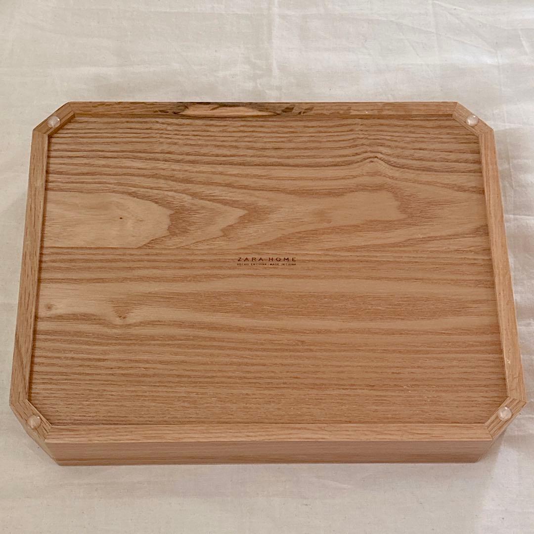 ラスト2点 ꕤ ZARA ウッドジュエリーボックス アクセサリーケース