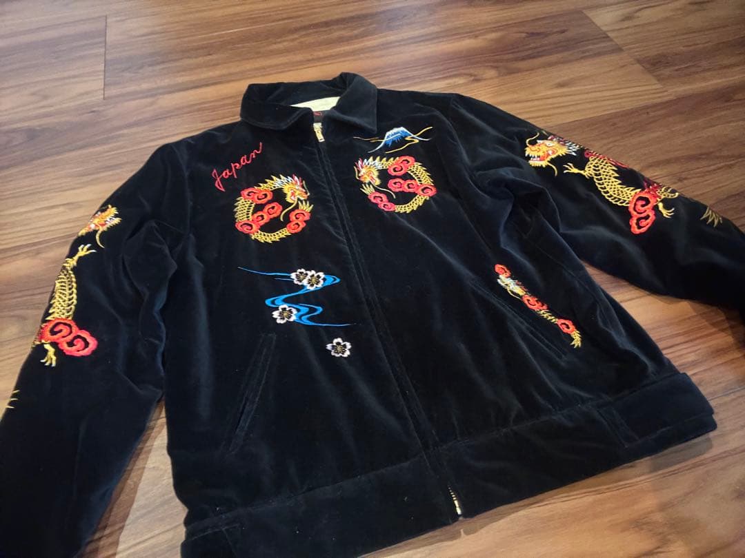 Cropped Heads スカジャン ベロア ジャケット