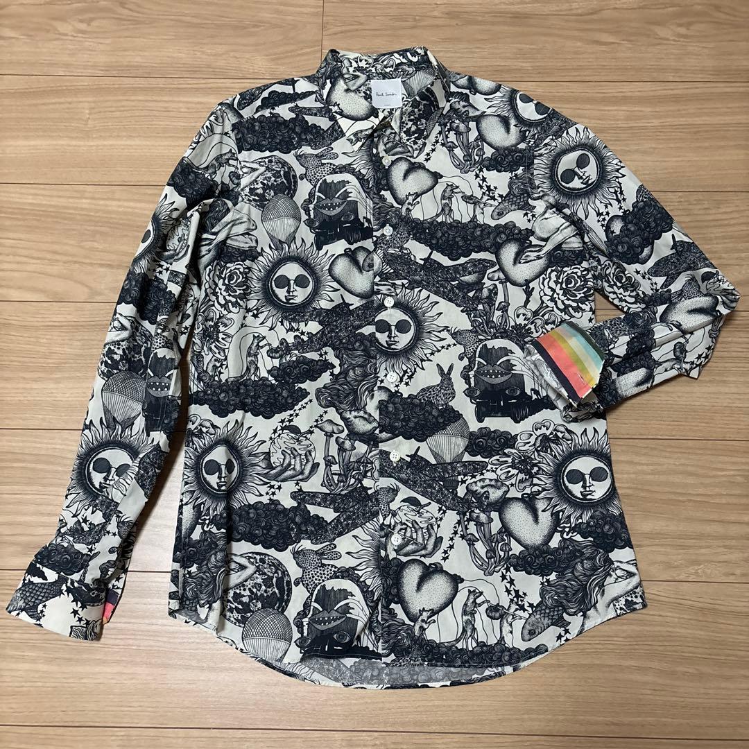 Paul Smith サイケデリックシャツ　Lサイズ