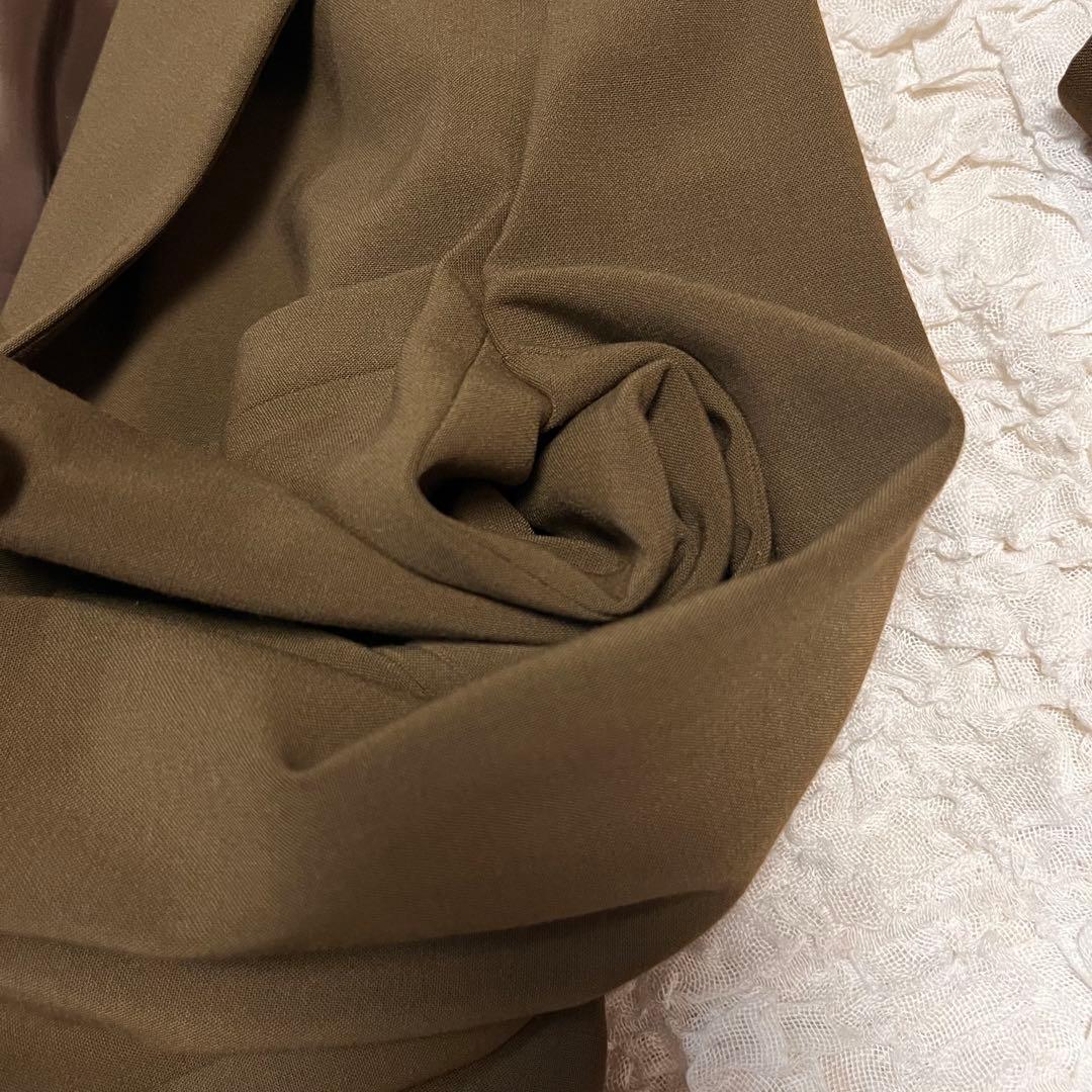 L 表裏 ストレッチ【Theory セオリー】セットアップ パンツ スーツ 茶色