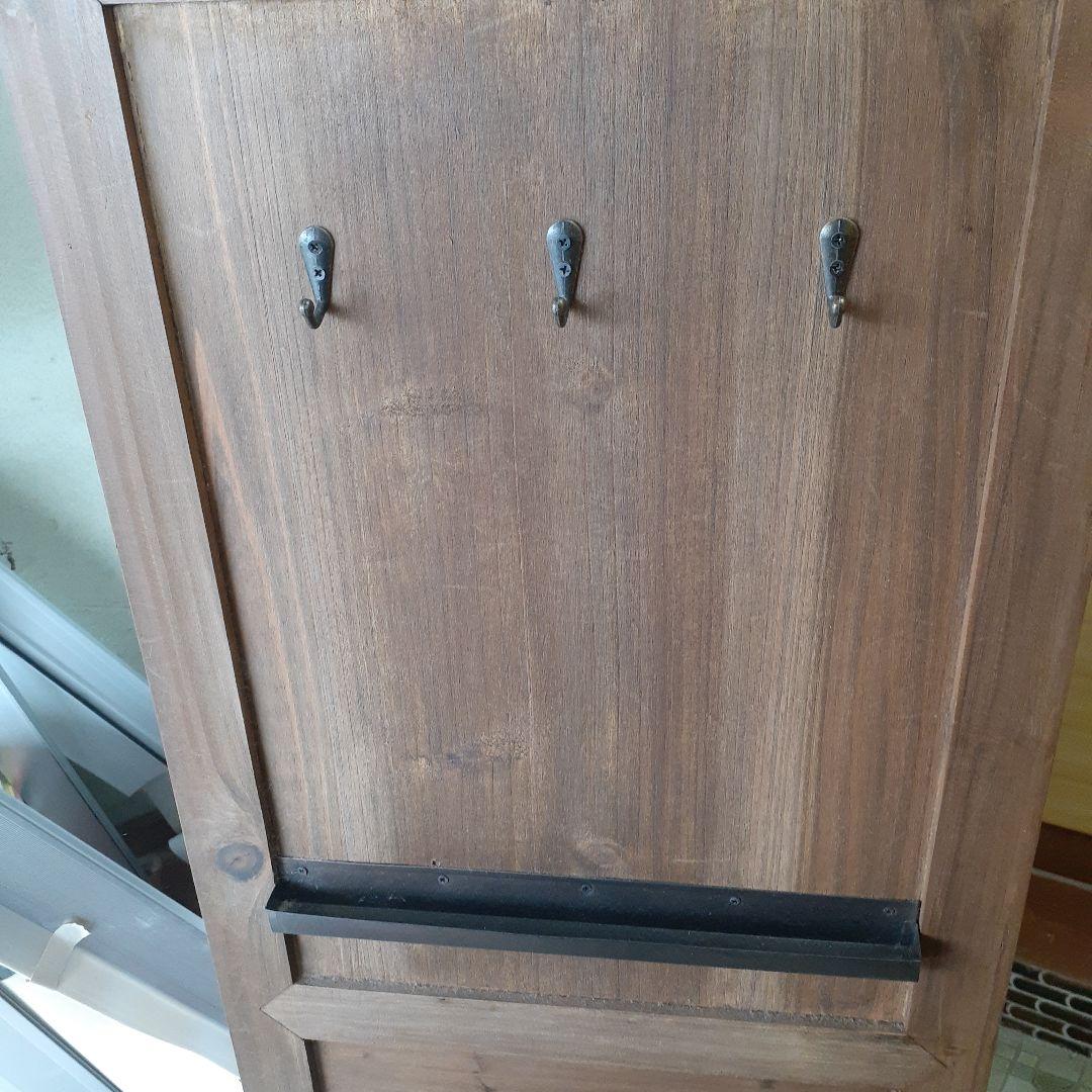 ドア付き姿見鏡　アンティーク