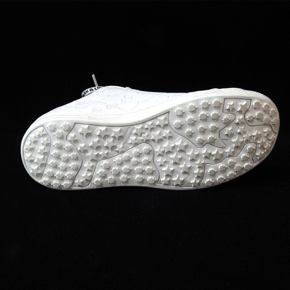 MARK&LONA マークアンドロナ エンボスキルトスカルスニーカー23.0