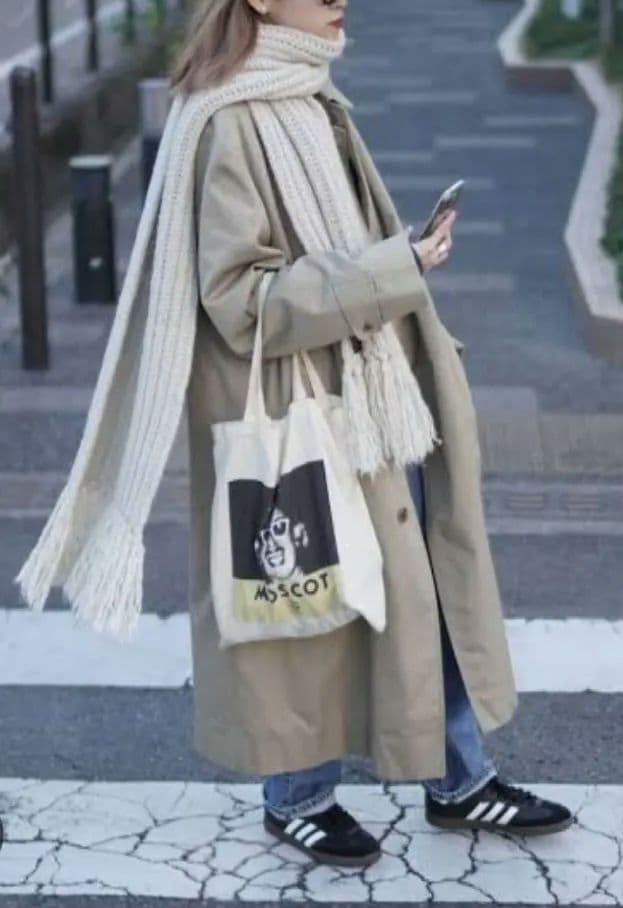 【BATONER♥半額以下】 バトナー ローゲージマフラー アルパカ シルク混