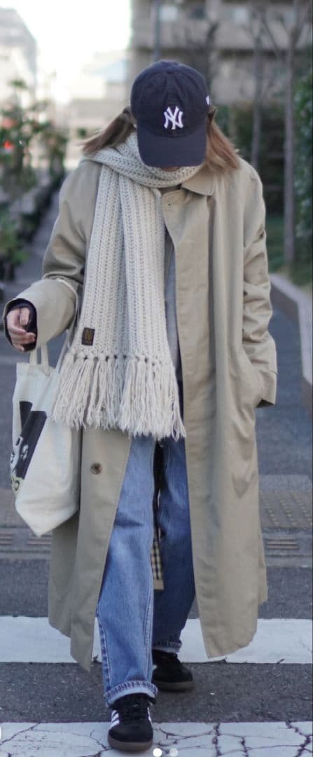 【BATONER♥半額以下】 バトナー ローゲージマフラー アルパカ シルク混